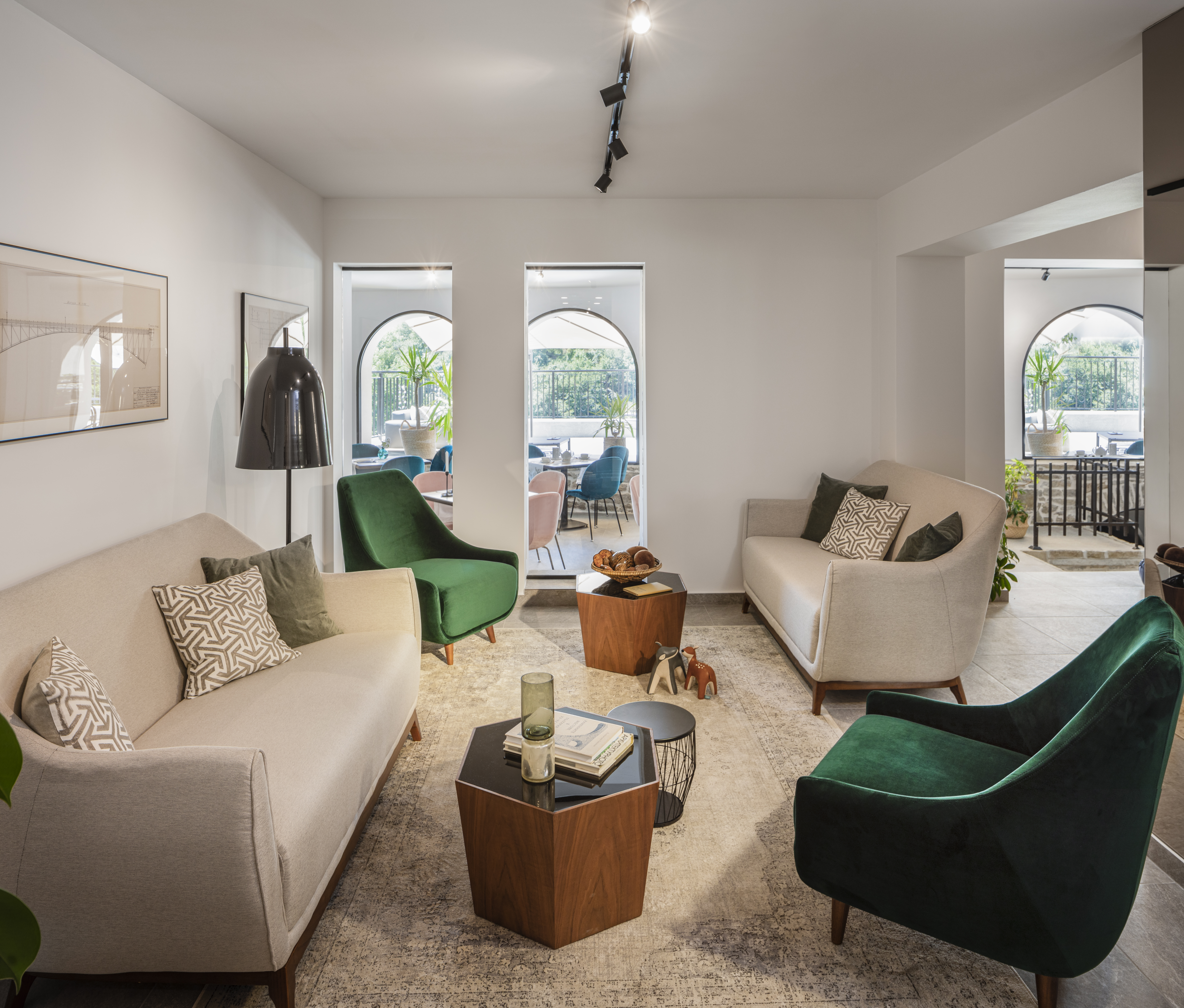 Lounge area